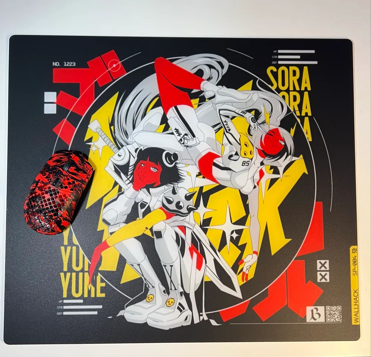 Mousepad WallHack Arcade Twins