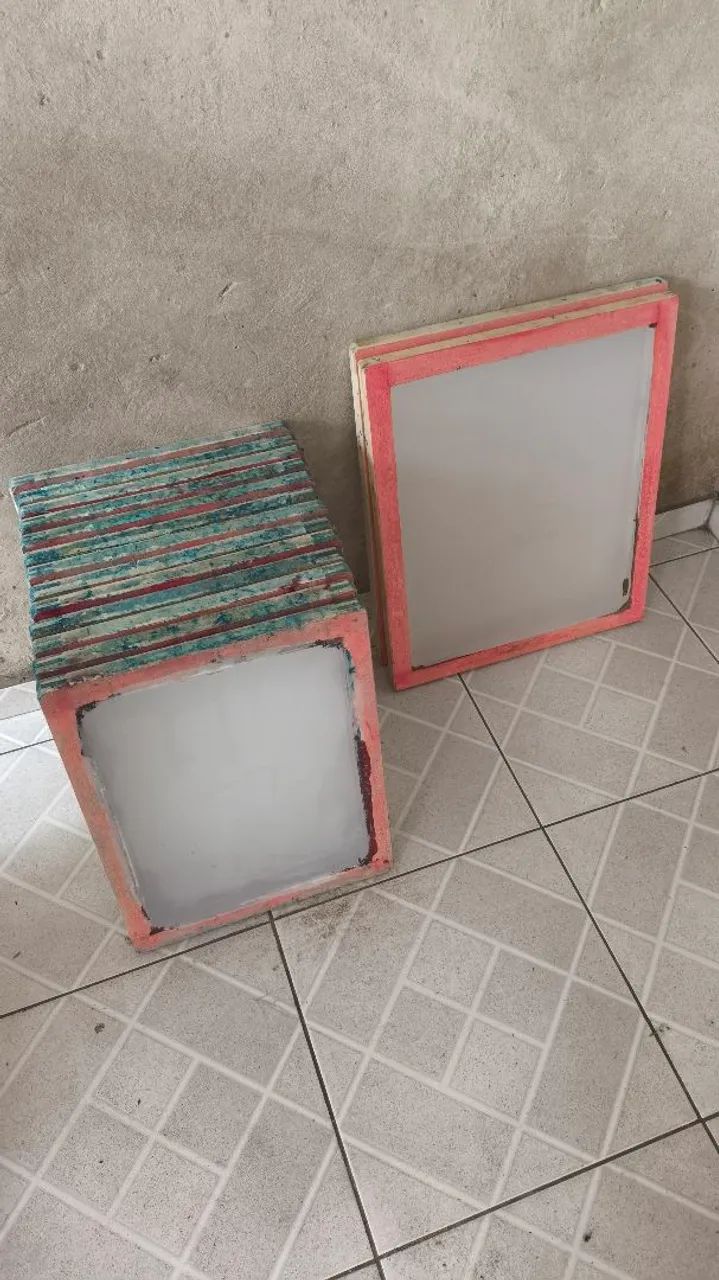 TELAS SERIGRAFIA 120 FIOS USADAS - Foto 3