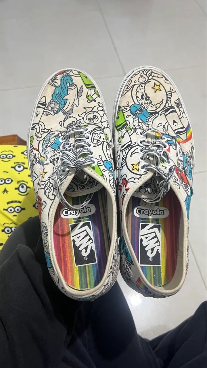 Tenis vans authentic crayola - Foto 2