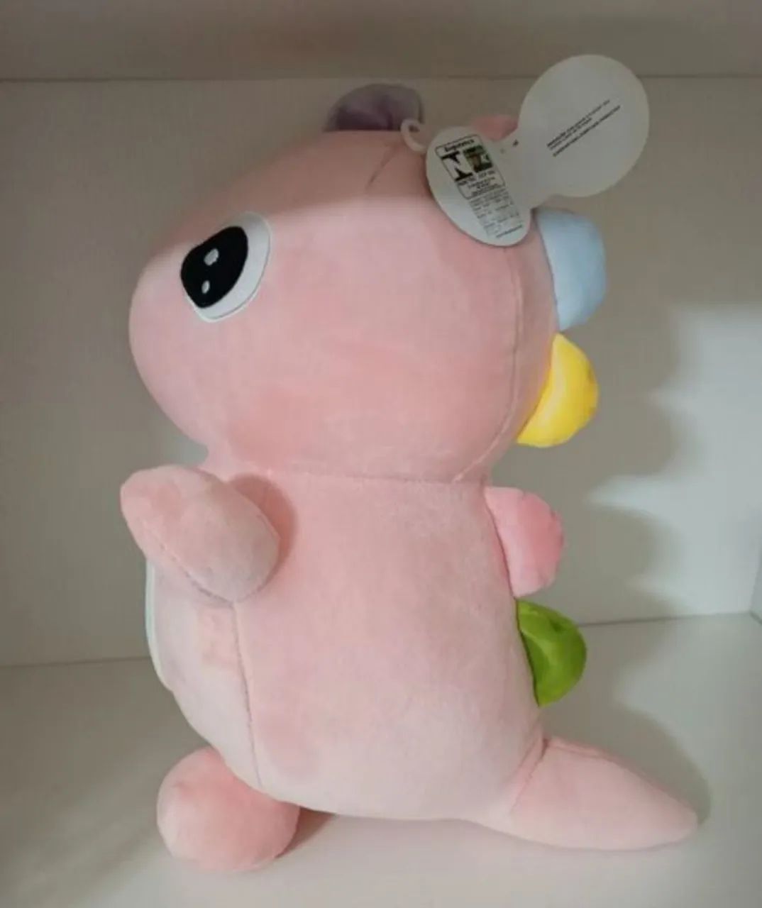 Dinossauro de Pelúcia Rosa - Foto 2