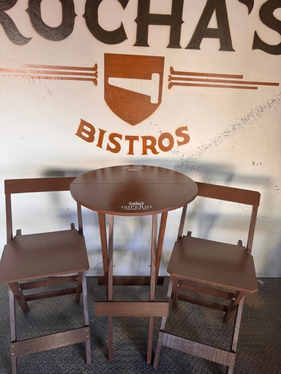 Kit mesas bistros personalizados 