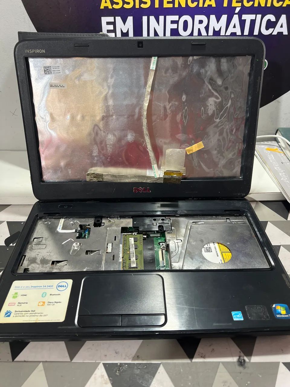 Carcaça com placa Notebook Dell inspiron N4050 i3