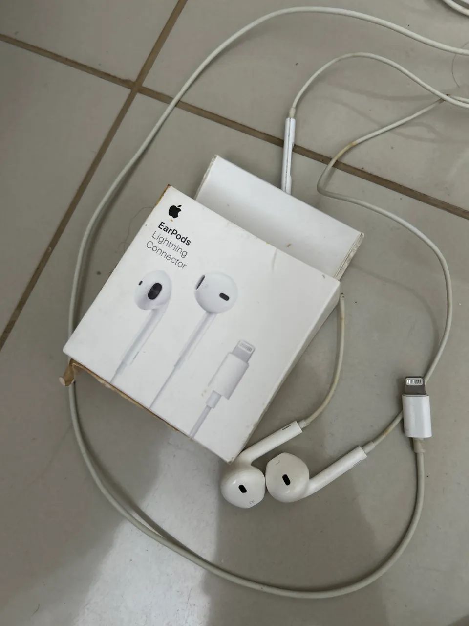 Ear pod Apple Original Apple na caixa - Fones de Ouvido - Boa