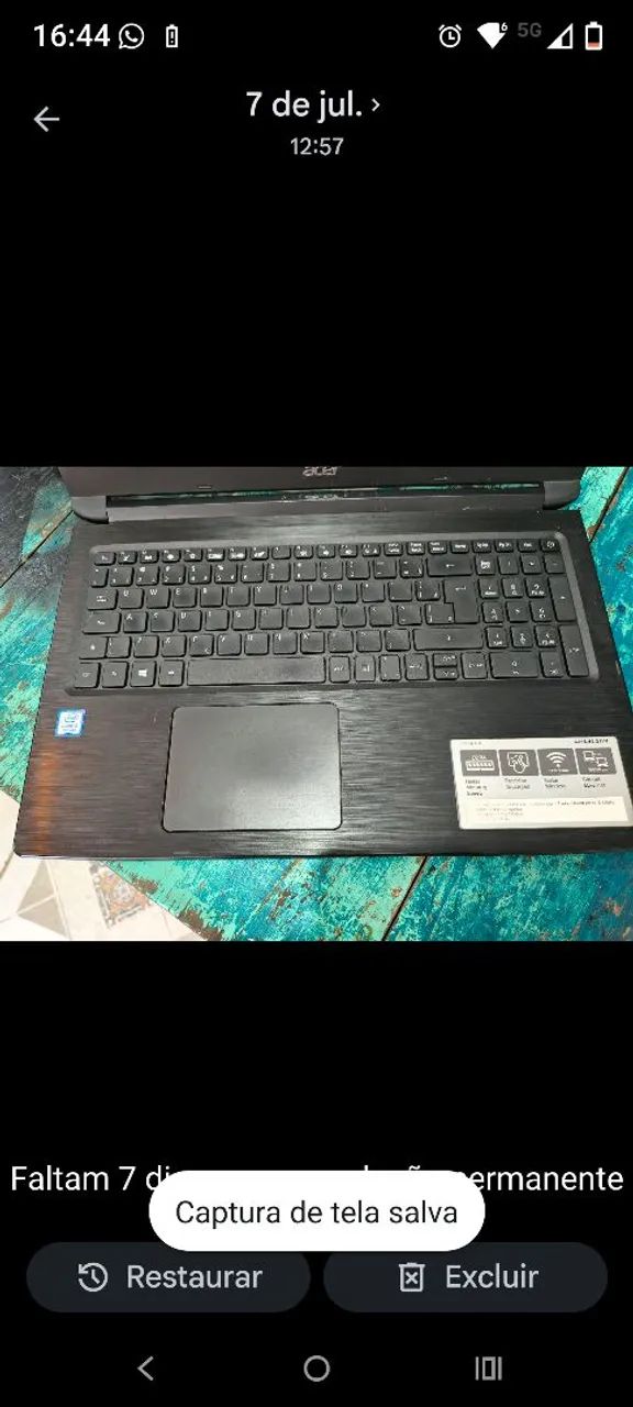 Notebook Acer - Foto 3