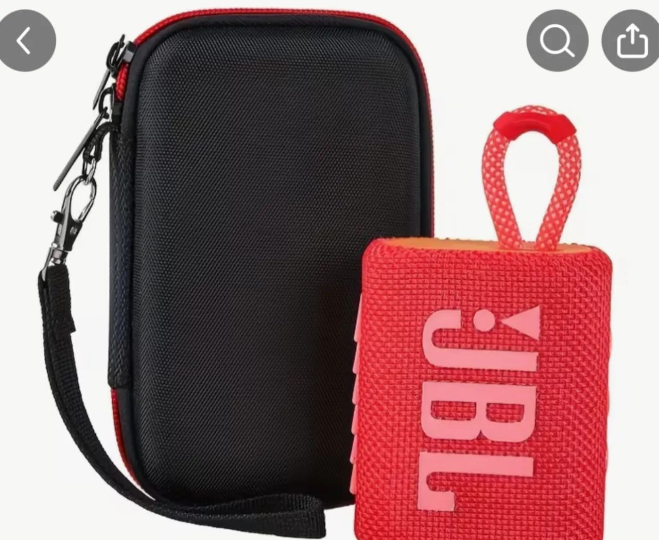 (CAIXA APENAS) Bolsa de armazenamento JBL GO3 - Foto 2