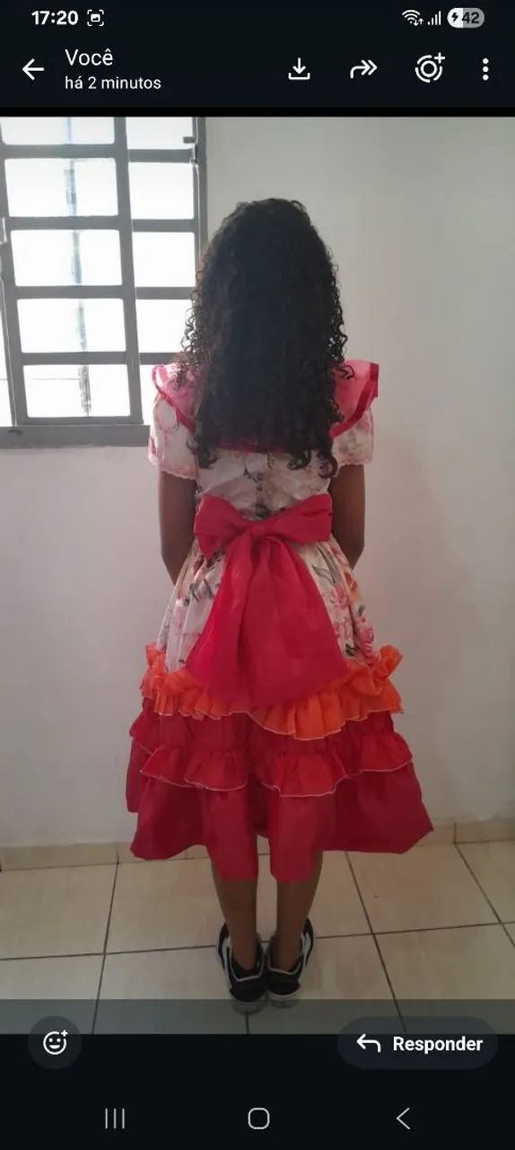 Lindo vestido de quadrilha  - Foto 2