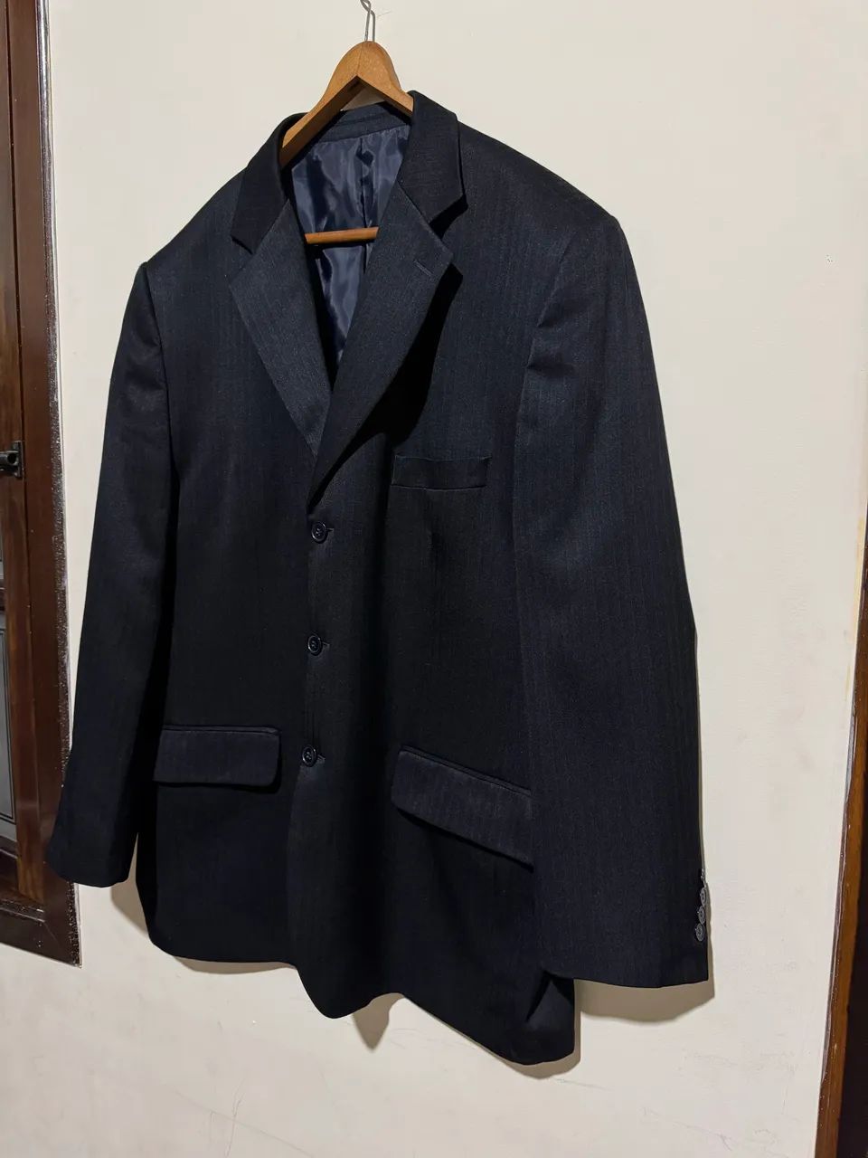blazer masculino vila romana preto - Foto 2