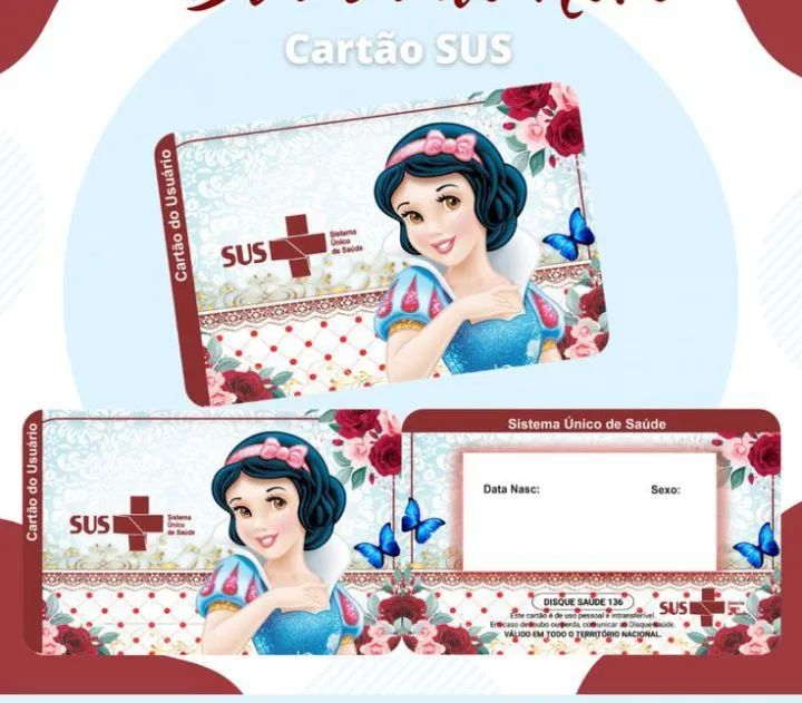 cartão SUS personalizado  - Foto 2