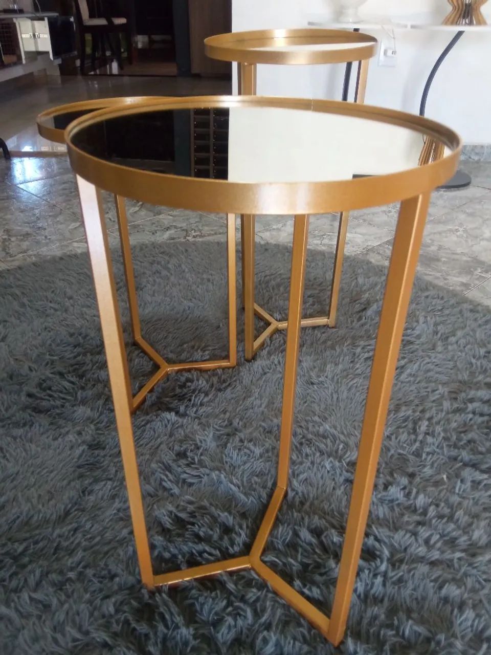 Mesa de centro, kit com 3 - Foto 2