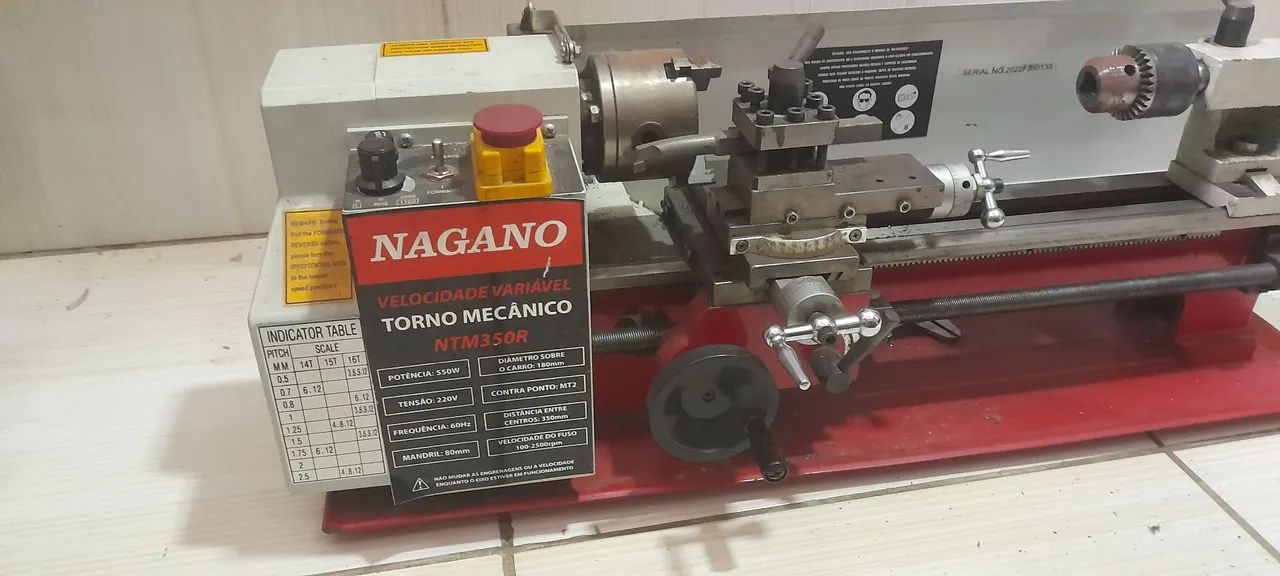 Mini torno mecânico  - Foto 2