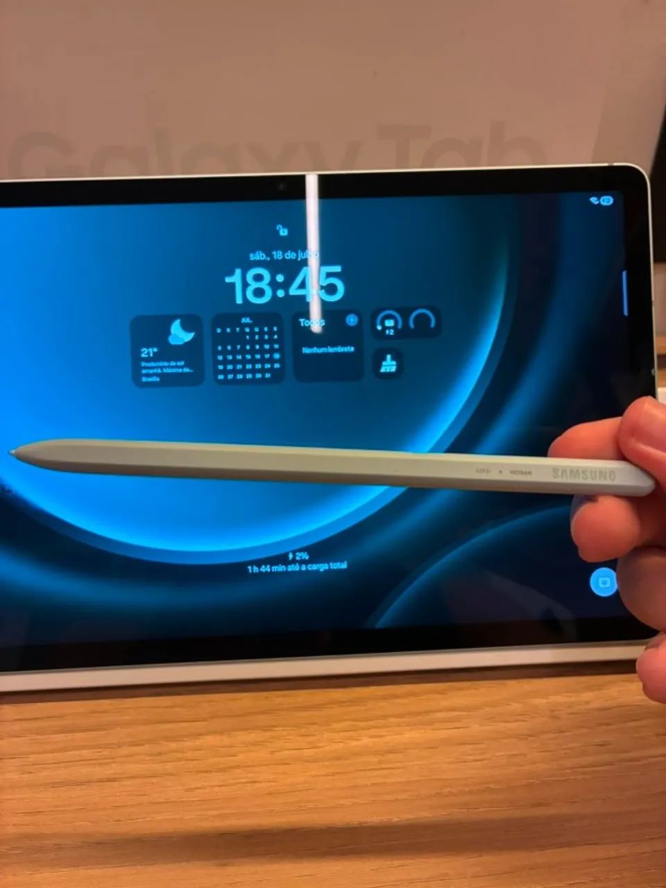 Samsung Galaxy Tab S9 FE 128GB - ESTADO DE ZERO! - Foto 5
