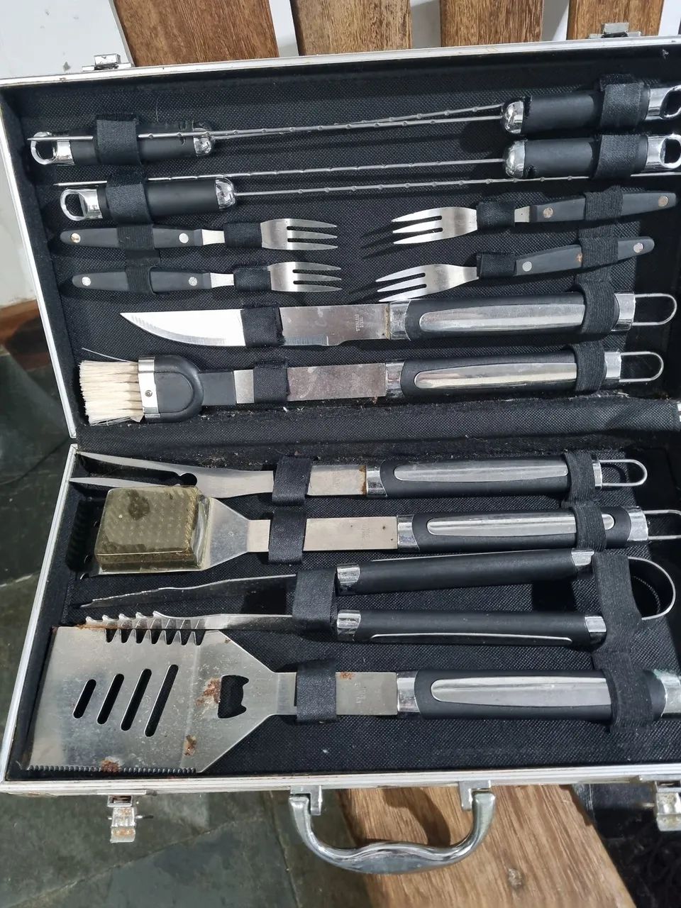 Maleta de churrasco