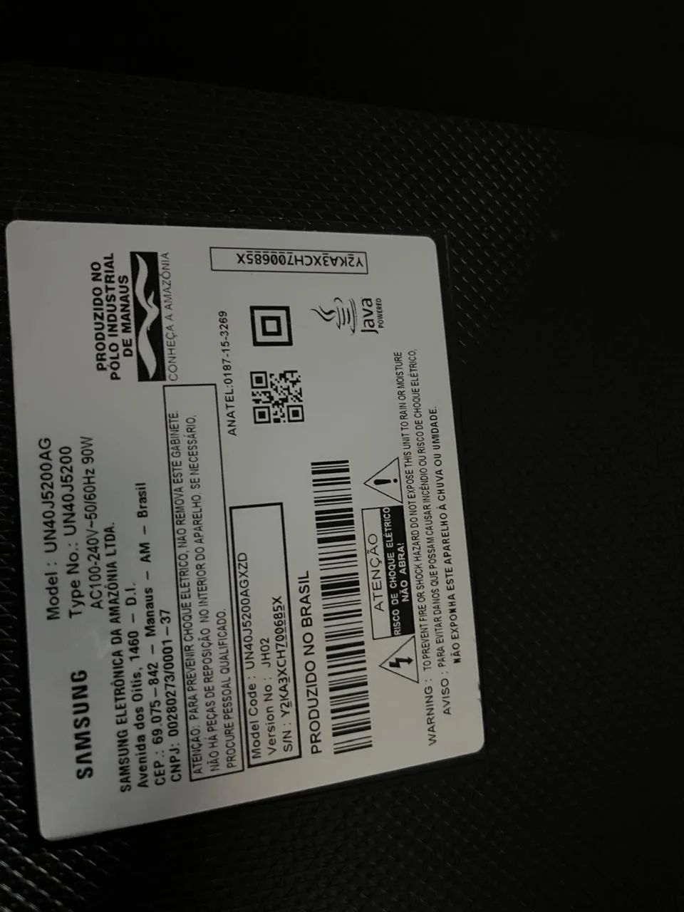 Smart tv Samsung retirada de peças  - Foto 4