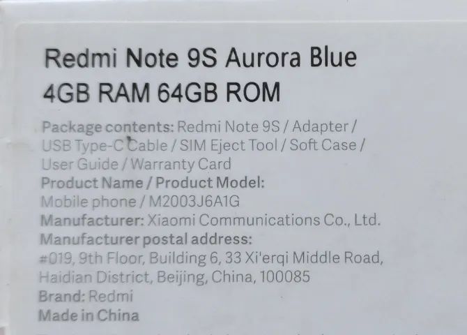 Xiaomi Note 9S 64Gb - Foto 4