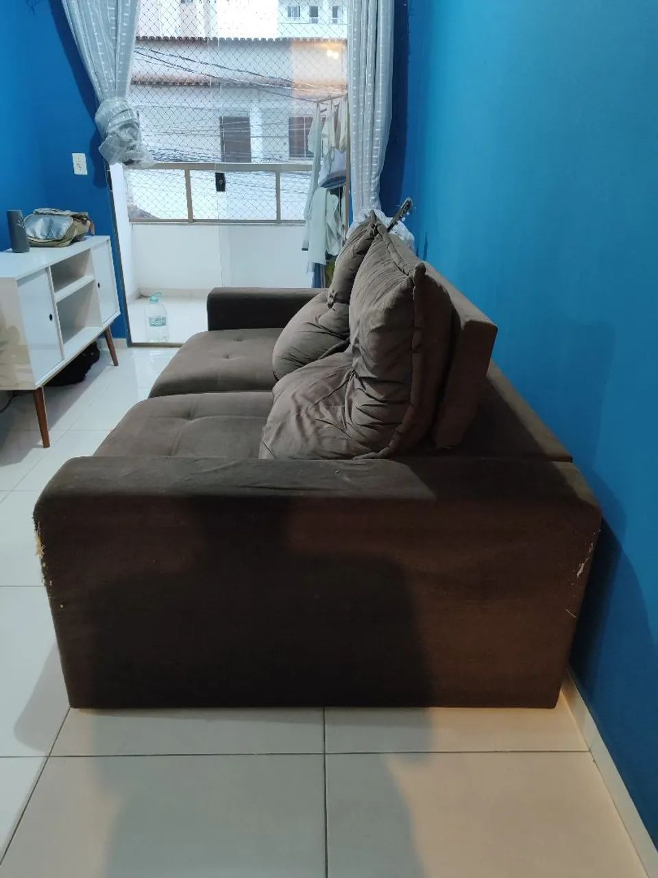 SOFÁ RETRÁTIL USADO - Foto 3