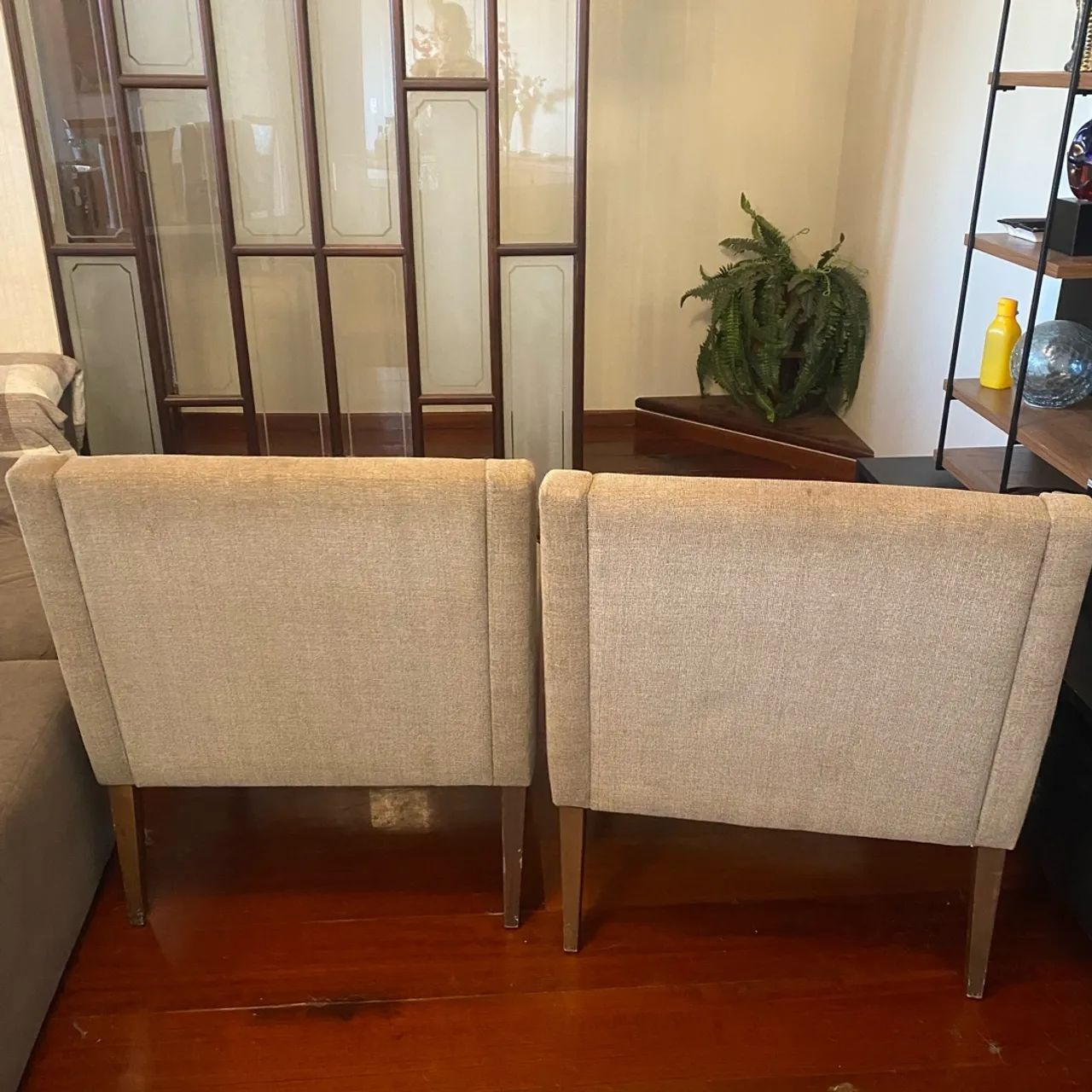 Conjunto de poltronas em linho - Foto 3