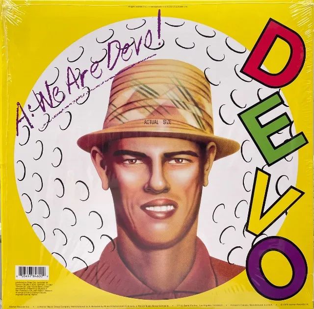 LP Devo - Are We Not Men/We Are Devo (1978) - Vinil BRANCO Importado USA (Edição Limitada) - Foto 2