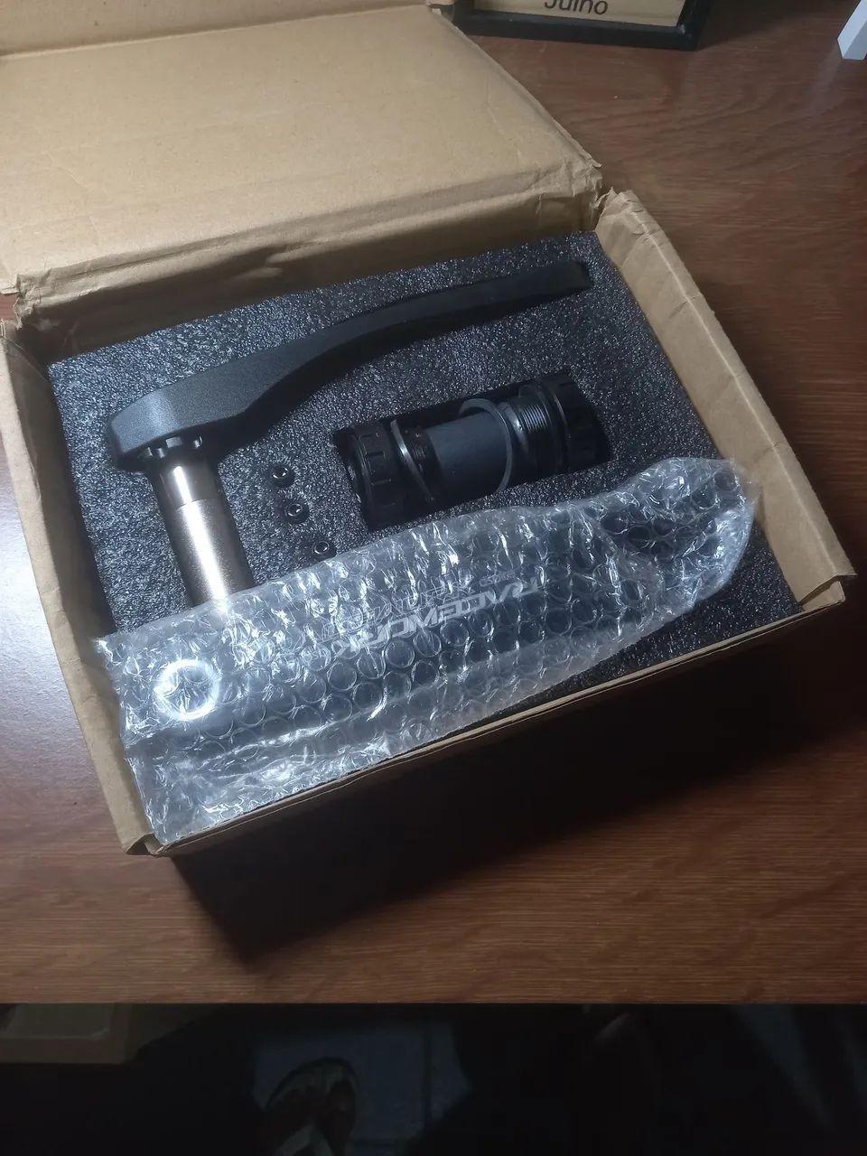 Pedivela Alumínio Racework Braço 175mm - Foto 5