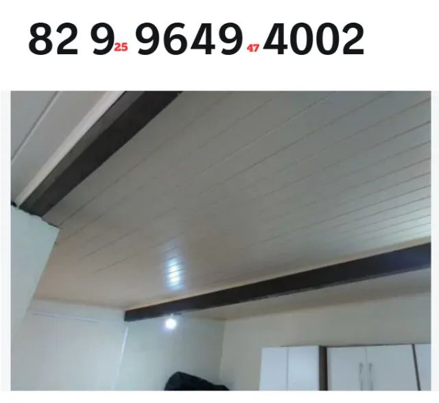 FORRO DE PVC EM TABULEIRO