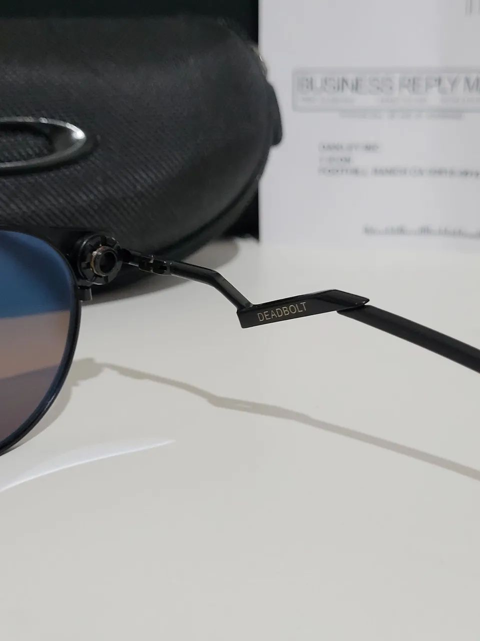Oculos de sol oakley deadbolt lente prizm  - Foto 4