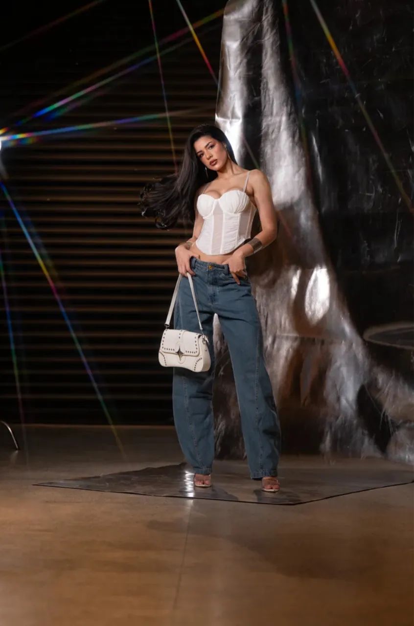 CALÇA BALLON JEANS 