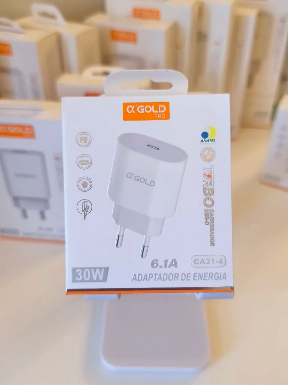 Fonte Tipo C TURBO 30W A'GOLD - Foto 2