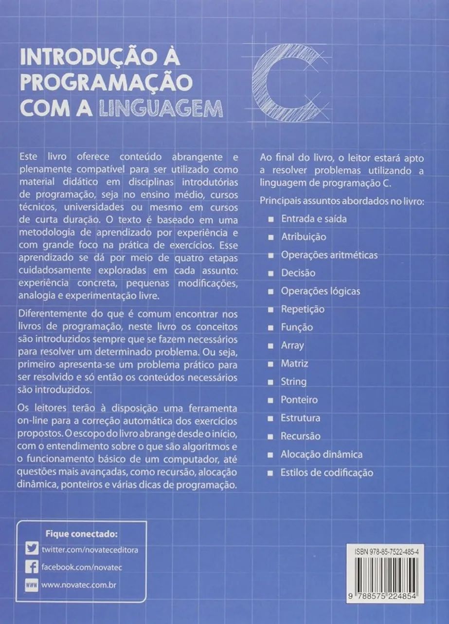Introdução à Programação com a Linguagem C: Aprenda a Resolver Problemas com uma Abordagem - Foto 2