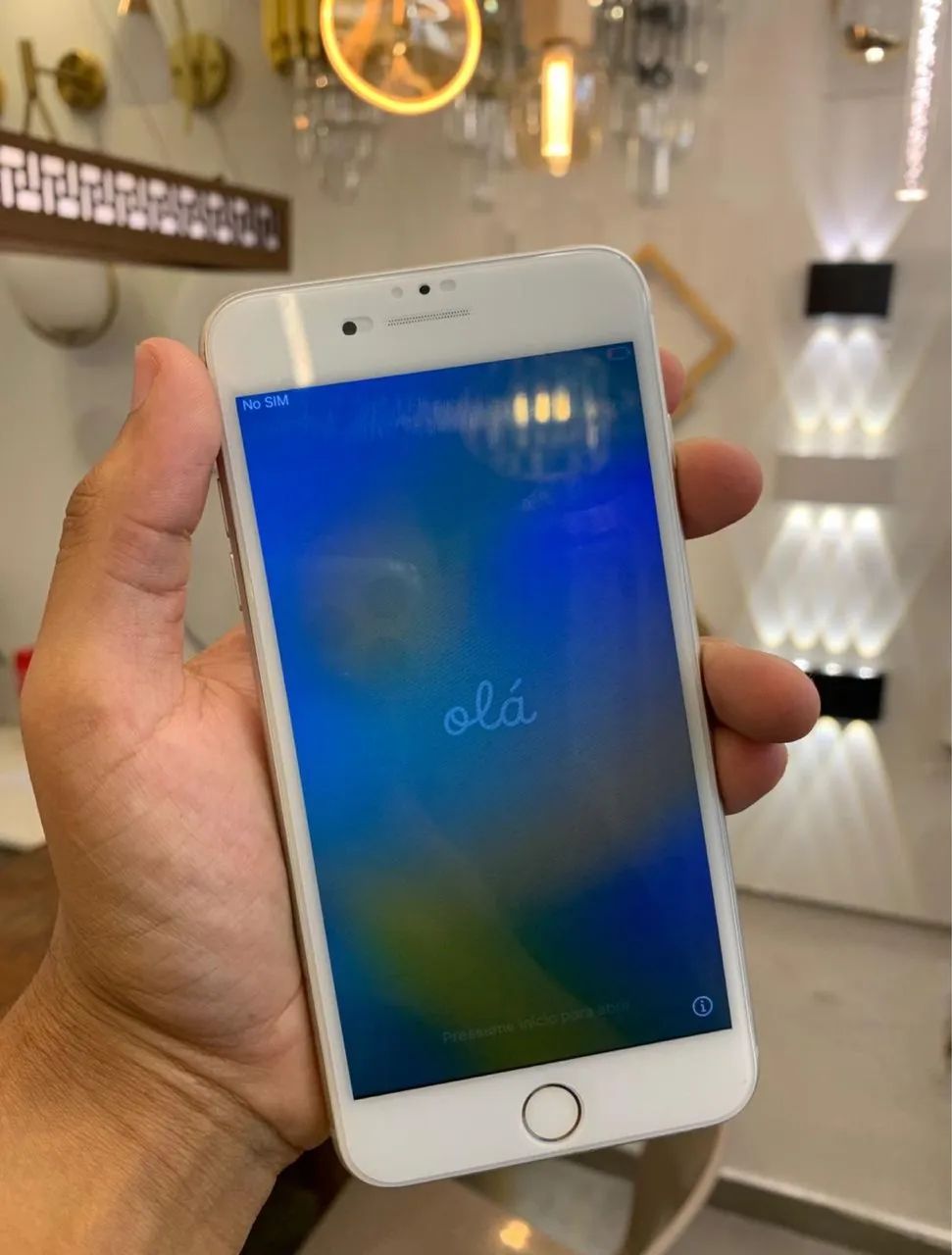iPhone 8 Plus Prata 64GB - Celulares e Smartphones - São Marcos