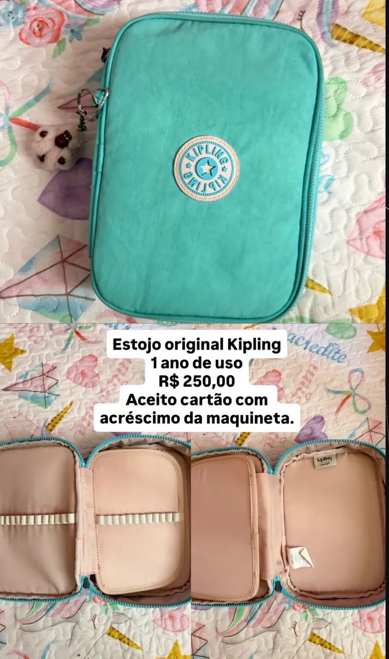 Mochila costas e estojo Kipling  - Foto 2