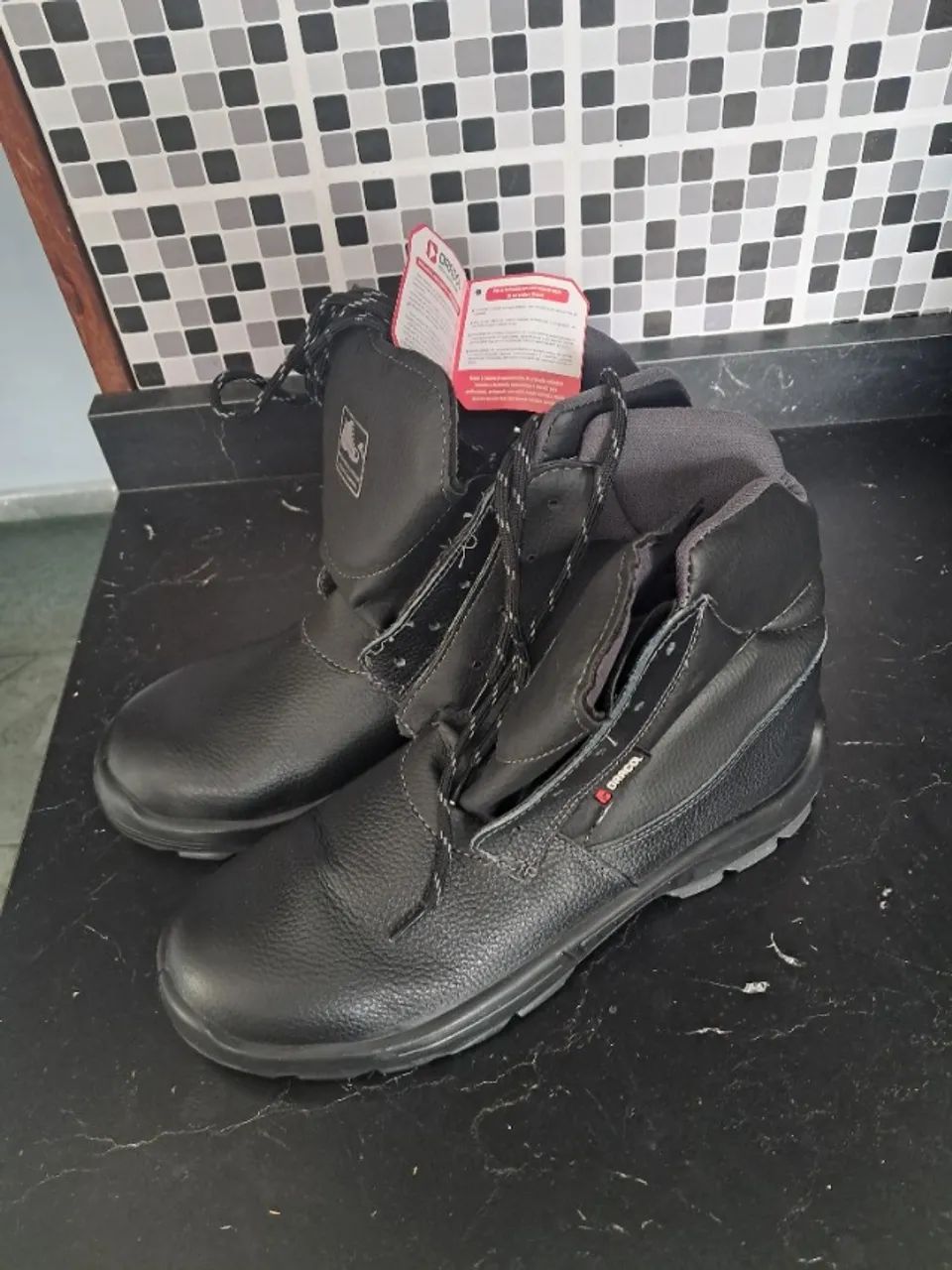 Botas de segurança do trabalho 