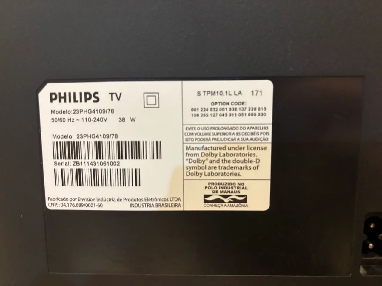 Tv Philips HD 23 polegadas - Foto 4