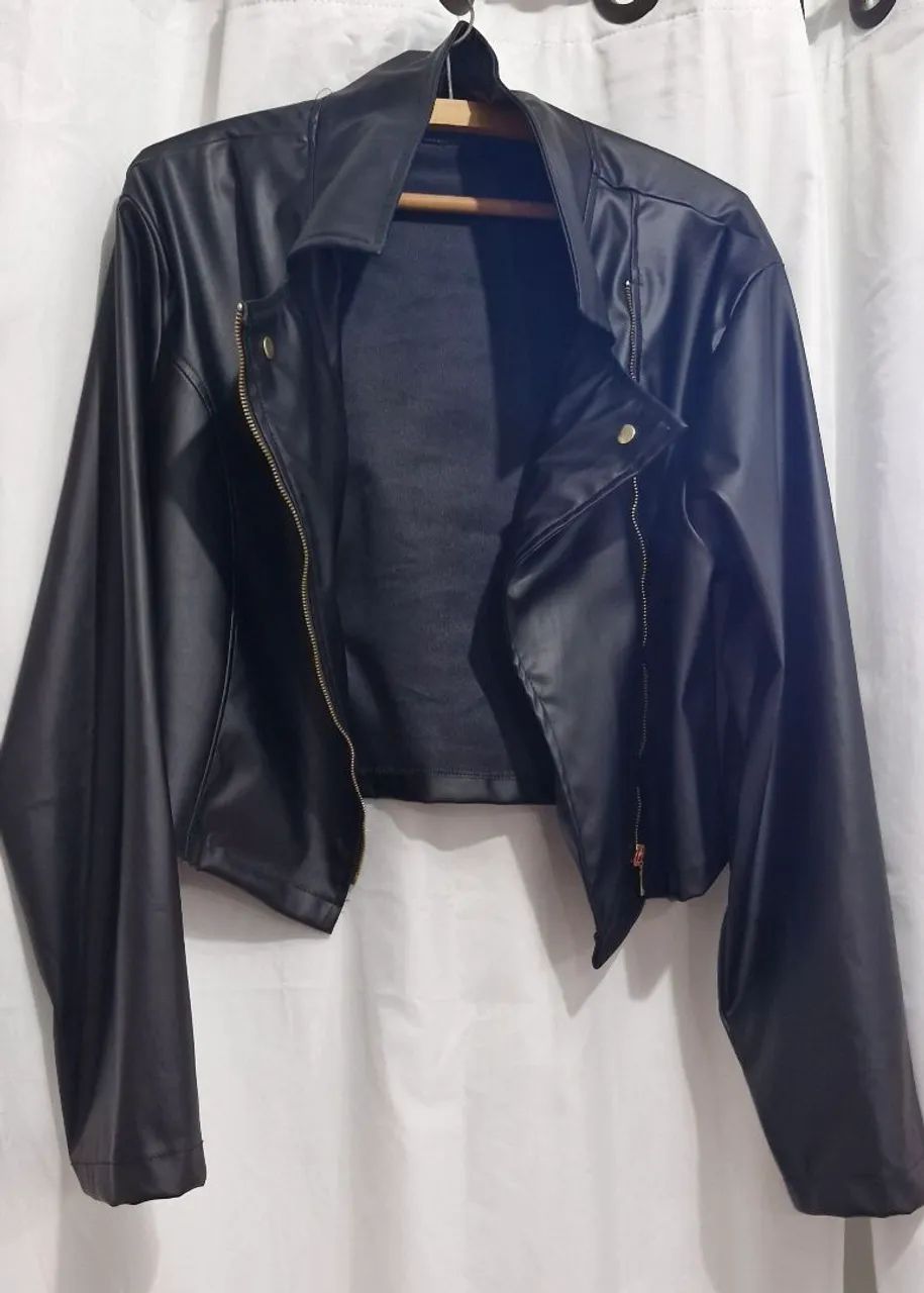 Jaqueta couro fake  - Foto 3