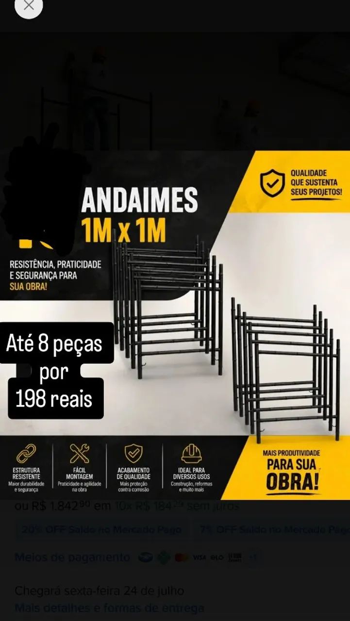 Aluguel de andaimes - Foto 2