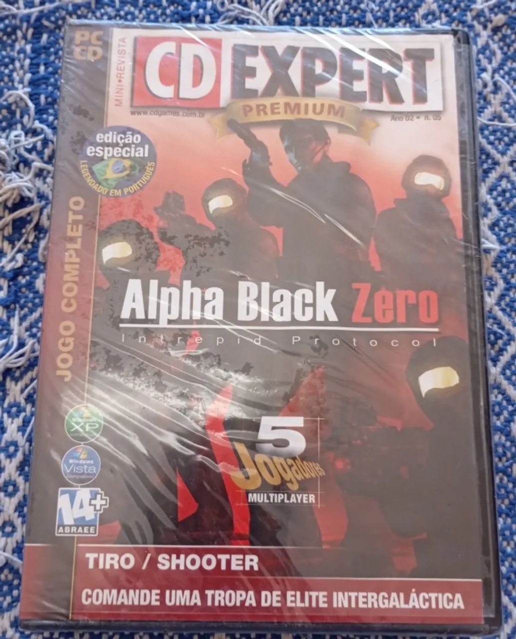 Jogo PC Alpha Black Zero Intrepid Protocol CD Expert Premium ( Lacrado )