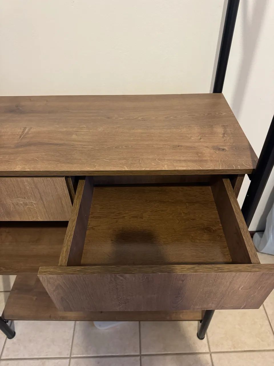 Closet aberto / arara com gavetas e prateleiras - Foto 3