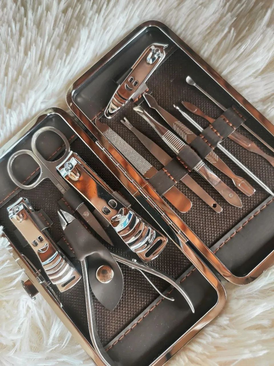 Kit de unhas 12 pcs inox