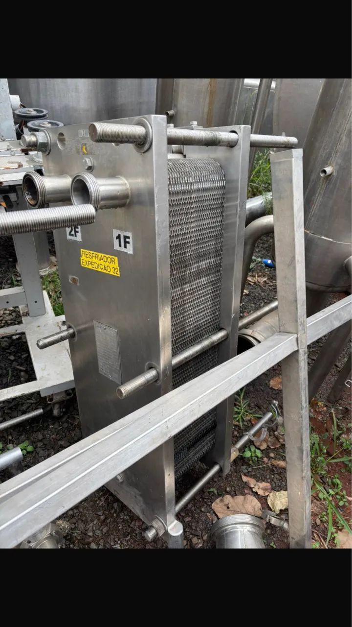 Trocador de Calor Pasteurizador em Aço Inox GEA  - Foto 6
