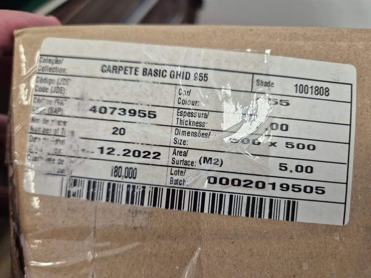 Carpete em Placa Basic Grid 955 - Foto 3