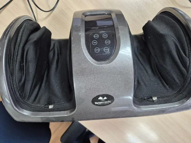Relaxmedic Electric Shiatsu Foot and Leg Massager - With Heating Function
