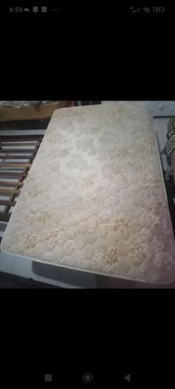 Colchão casal ortopédico anatômico castor