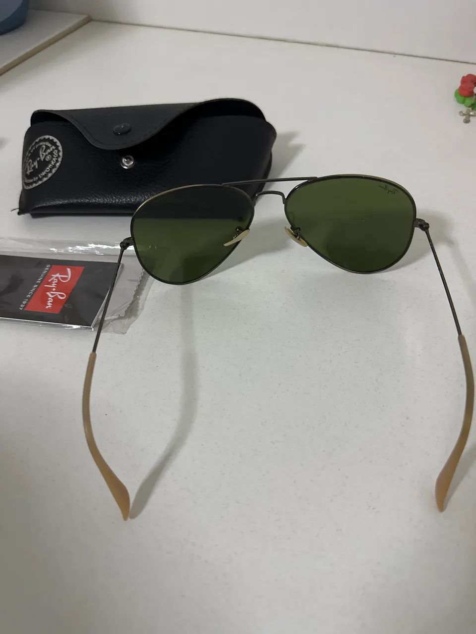 Óculos Ray Ban lente roxa Original - Foto 2