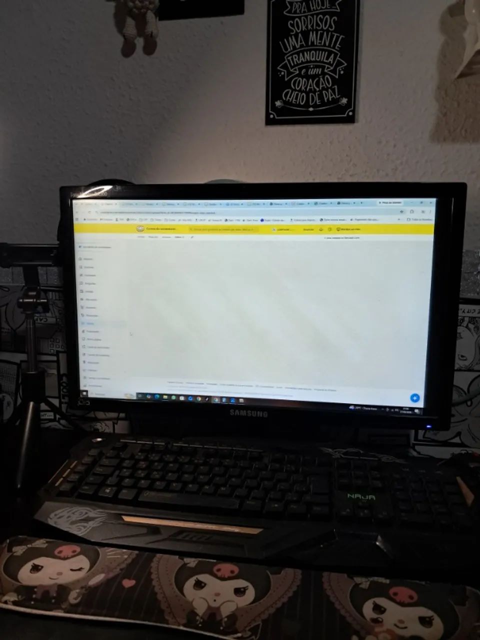 Monitor samsung 21,5 polegadas - NO ESTADO - Foto 2