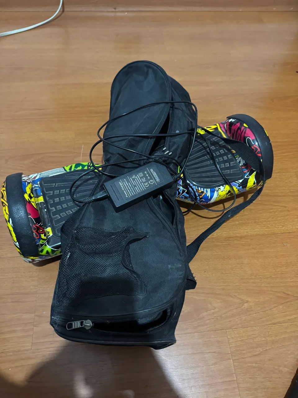 hoverboard com LED semi novo - Foto 3