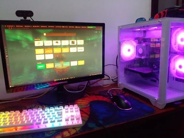 Pc gamer branco