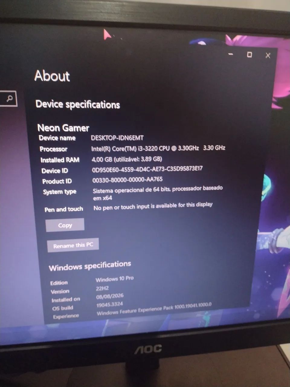 Computador HP i3 - Foto 3