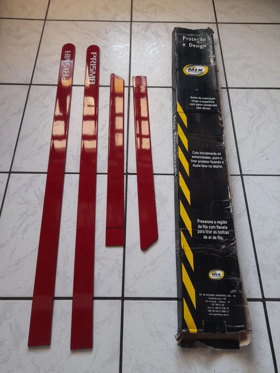 Frisos lateral do prisma 2015 em diante