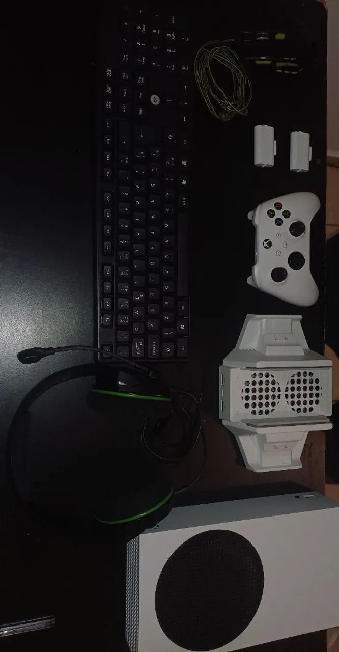 Xbox series S completo Mouse e Teclado