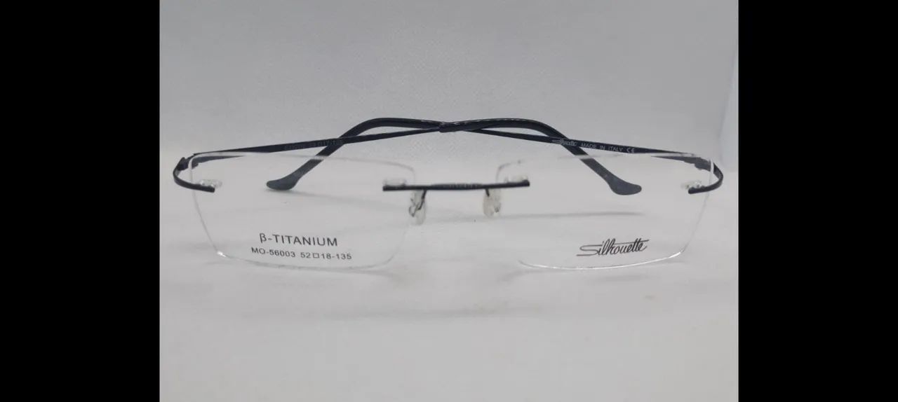 Oculos Silhouette para lentes de grau Titanium -original - Foto 2
