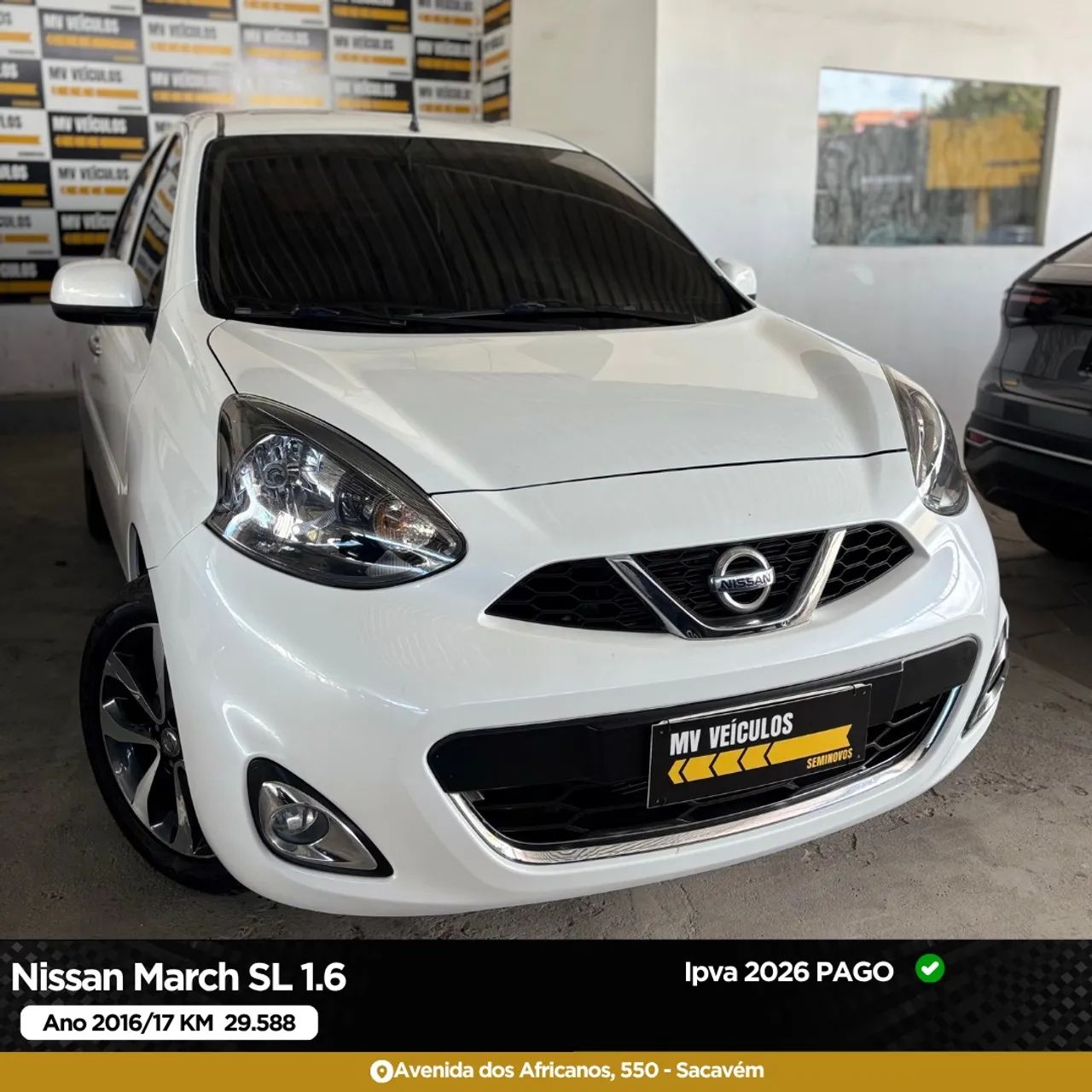 Nissan March MARCH SL 1.6 16V Flex Fuel 5p 2017