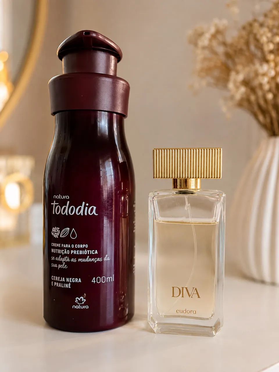 Hidratante e Perfume 
